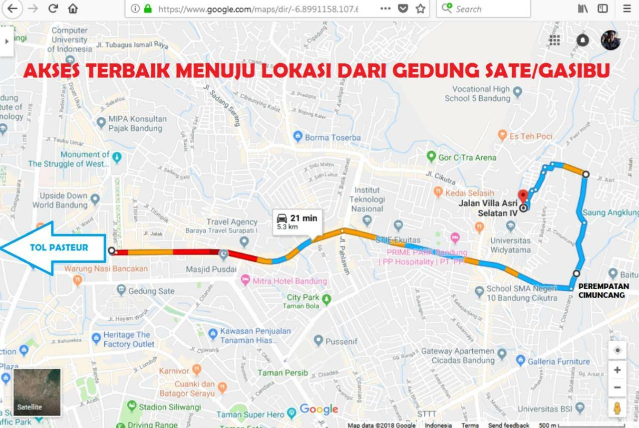 Homestay Bumi Asri III Cikutra 반둥 외부 사진
